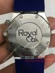 2017 Japan Replica Audemars Piguet Royal Oak Diamond Dial Blue Rubber (5)_th.jpg